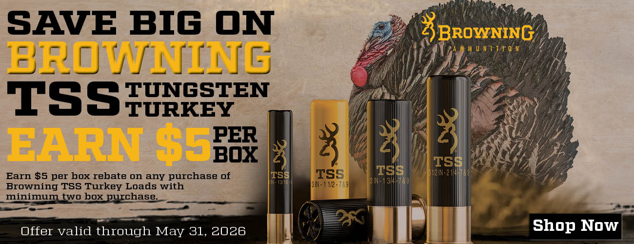 2026 Browning Turkey Ammo Rebate